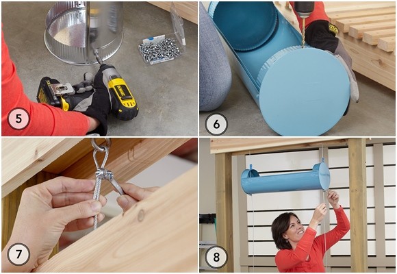 Una jardinera vertical