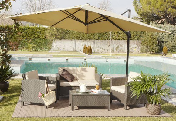 Sombrillas de colores