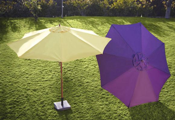 Sombrillas de colores