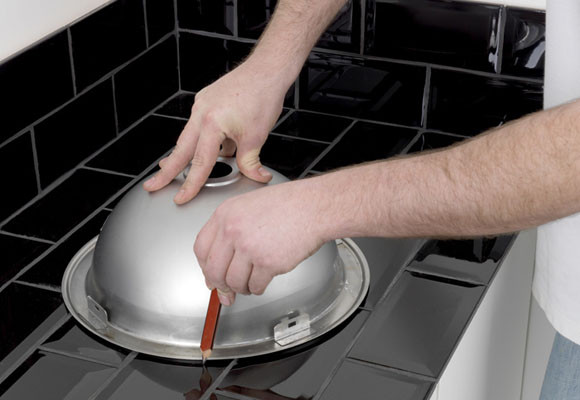 Reforma rápida en la cocina: un nuevo fregadero