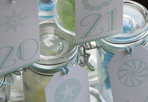 Un calendario de adviento muy fácil