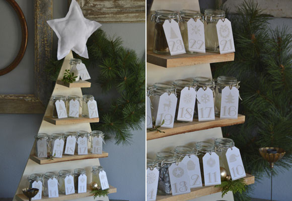 Un calendario de adviento muy fácil