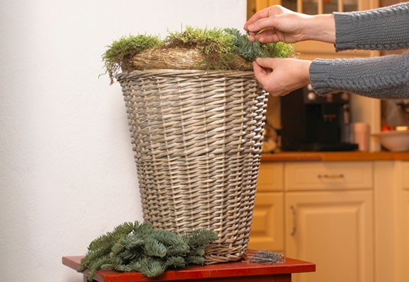 Un calendario de adviento floral