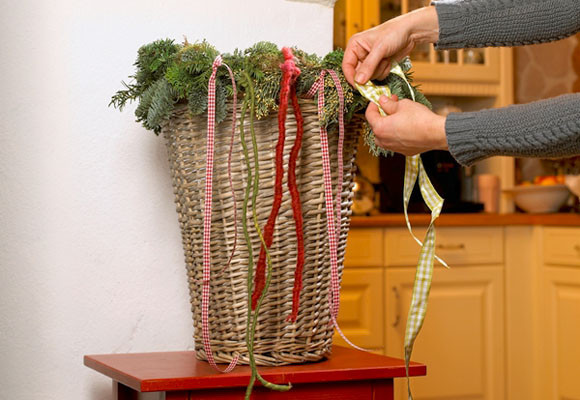 Un calendario de adviento floral