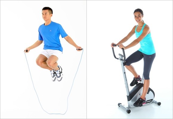 Una minisala de fitness móvil en nuestra casa