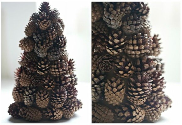 Árbol de Navidad tipo topiario