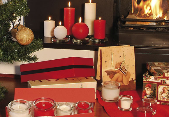 Velas de cera natural