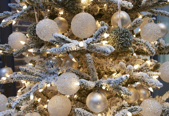 Una cálida mesa de Navidad