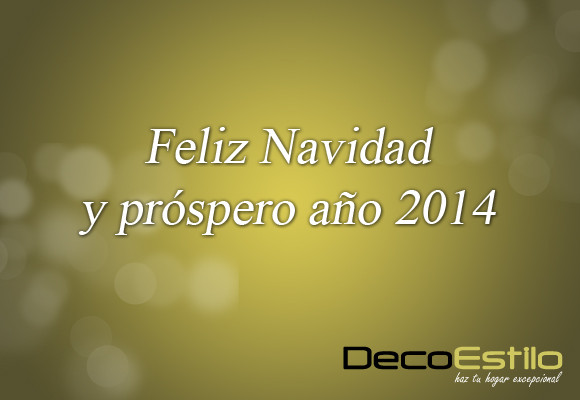 Felices fiestas y próspero año 2014