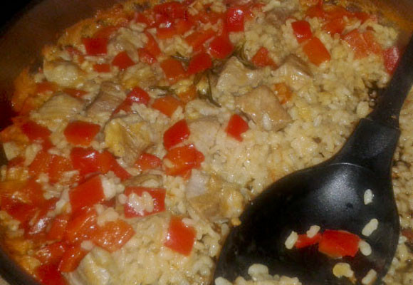 Experiencia Yocomobien.com 8 Arroz con secreto de cerdo