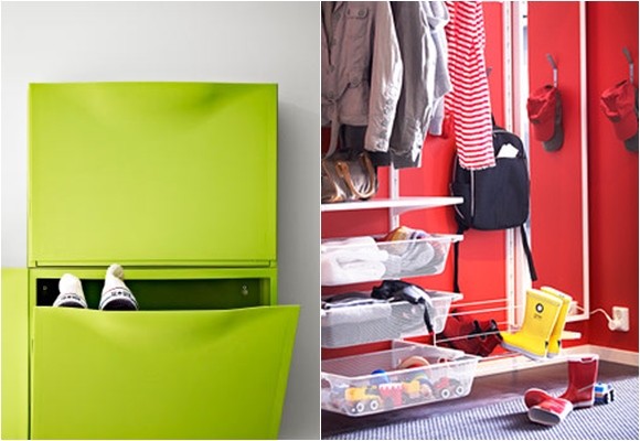 Zapateros: organizar y almacenar calzado en casa