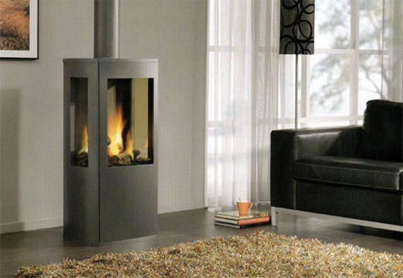 Sistemas de calefacción con leña simulada