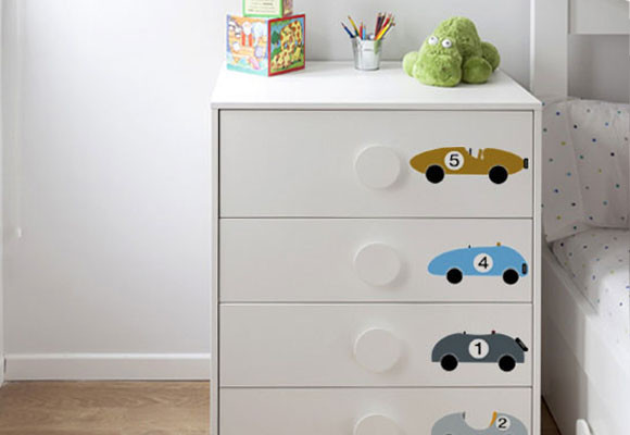 Coches de vinilo para los peques