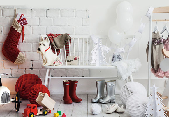 Zapatos prestos y dispuestos