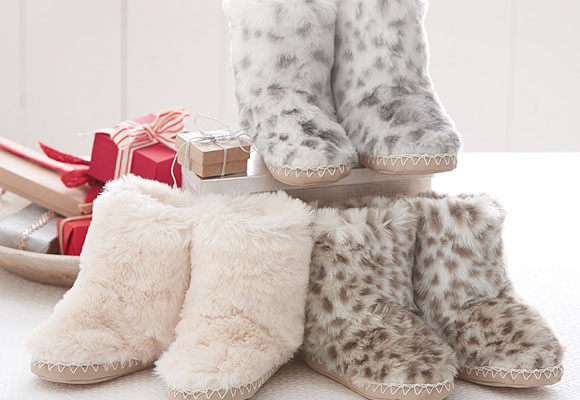 Zapatos prestos y dispuestos