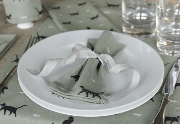 Estampado animal en la cocina