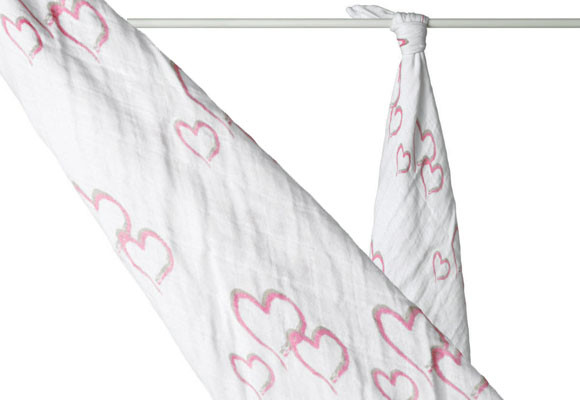 Muselina de corazones