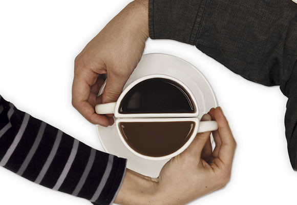 Taza de café para dos