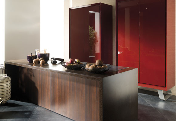 Una cocina de inspiración oriental