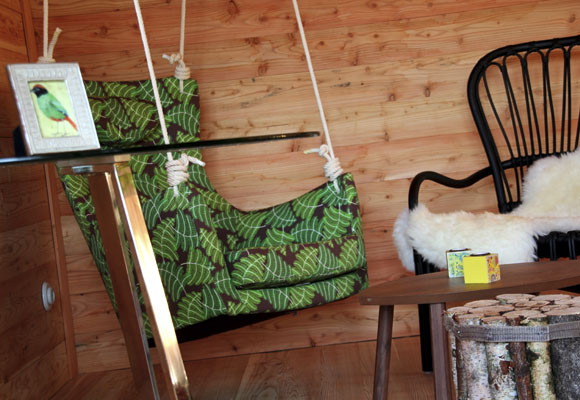 Cabañas en los árboles, en Zeanuri