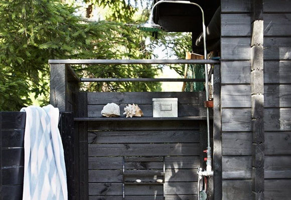 Duchas de exterior para jardín y patio