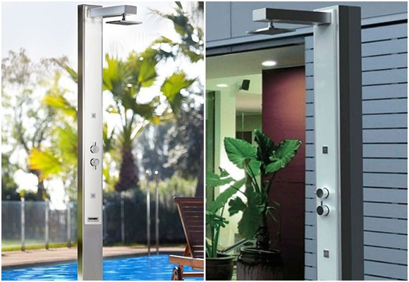 Duchas de exterior para jardín y patio - Informes - DecoEstilo.com