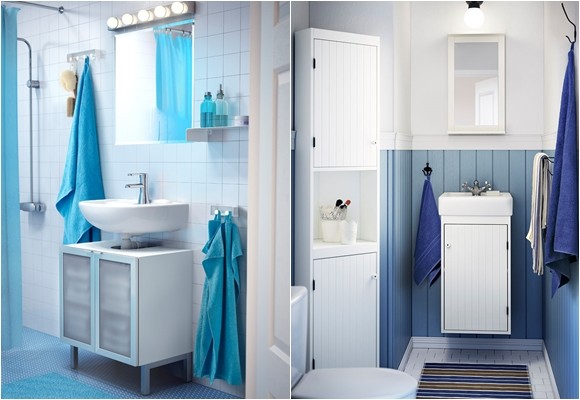 Multiplicar la capacidad de almacenamiento en el baño