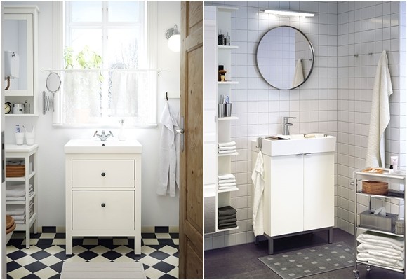 Multiplicar la capacidad de almacenamiento en el baño - Informes