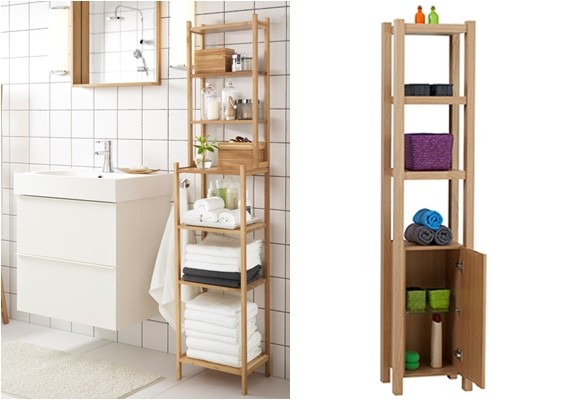 Multiplicar la capacidad de almacenamiento en el baño