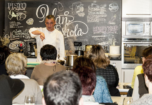 Aprende a cocinar con Ricardo Pérez, en Yandiola