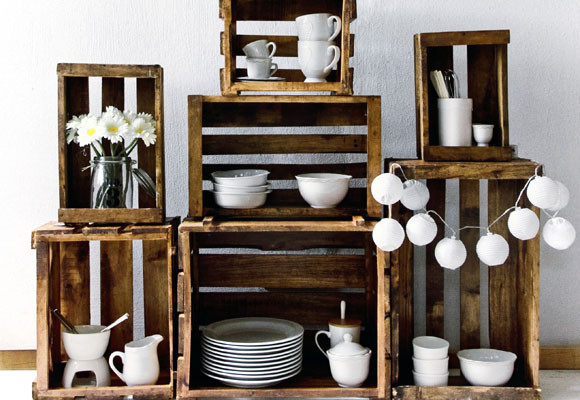 Decorar con cajas de madera 7 Decorar con cajas de madera