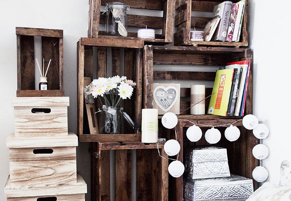 Decorar con cajas de madera 10 Decorar con cajas de madera