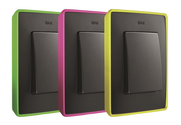 Interruptores Flúor, de Simon