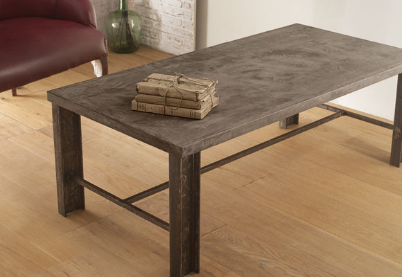 Muebles de microcemento