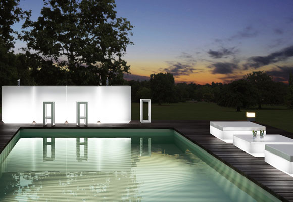 Muebles iluminados de Vondom