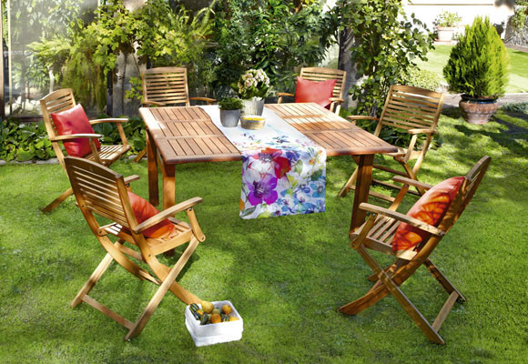 Toques cítricos en el exterior