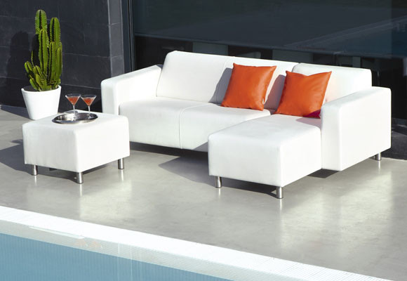 Toques cítricos en el exterior