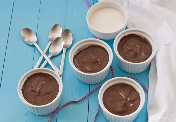 Crema de café y chocolate, sin chocolate