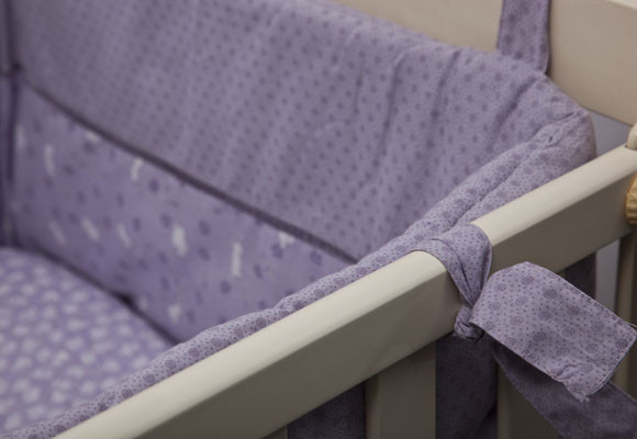 Lila, el color perfecto para la habitación del bebé