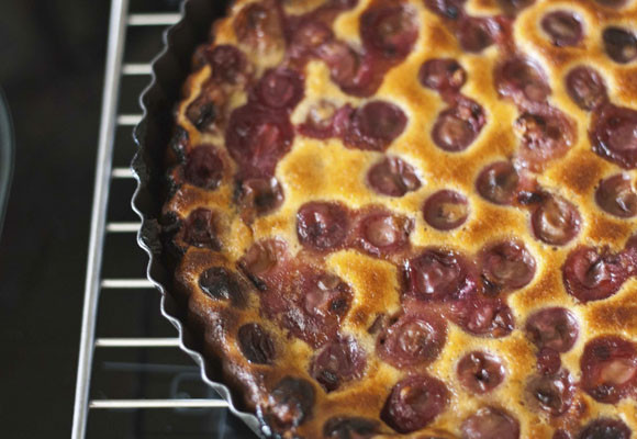 Clafoutis de cerezas