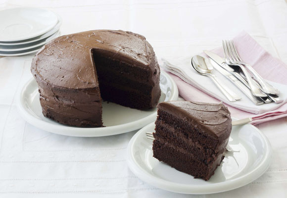 Tarta de chocolate fácil en microondas