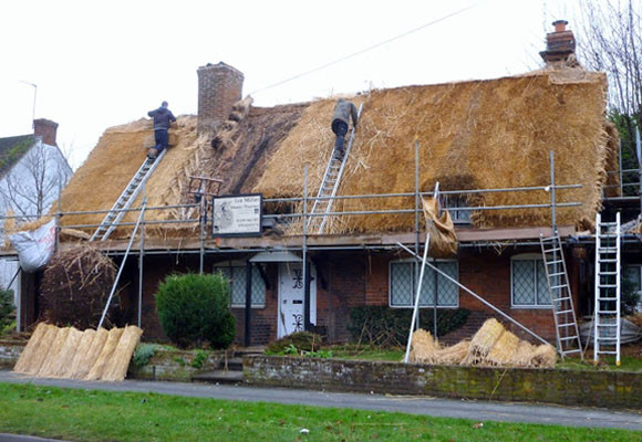 Techos de paja, cubierta ecológica