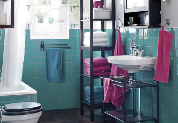 Color, funcionalidad y aprovechamiento en el baño 1 Color, aprovechamiento y funcionalidad en el baño