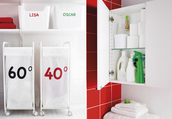 El baño de los niños