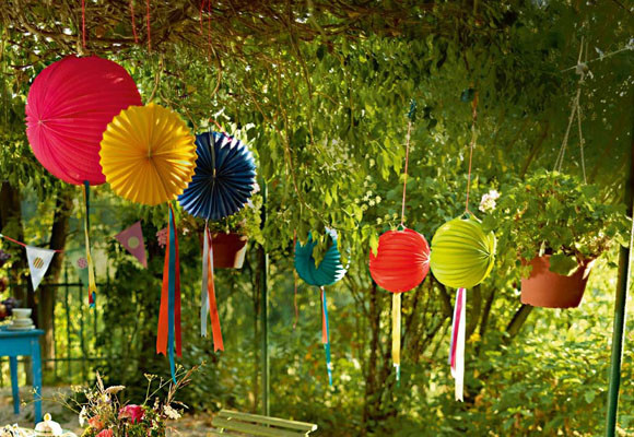 Celebraciones en la terraza