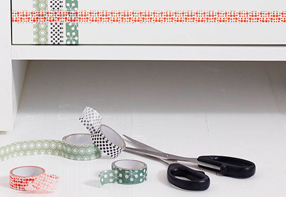 Washi-tape en la cocina