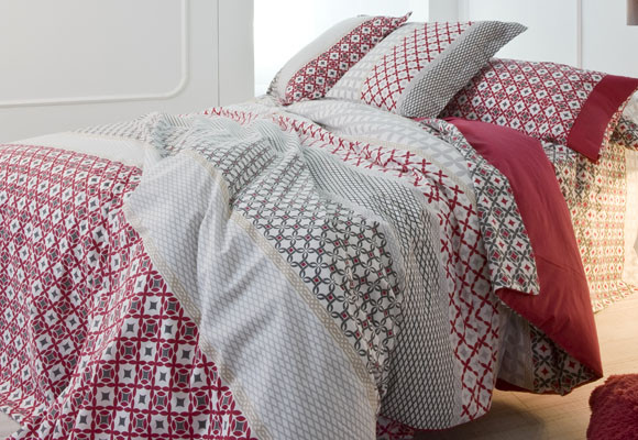 Estampados geométricos en el dormitorio 9 Estampados geométricos en el dormitorio