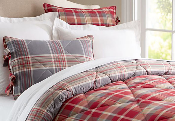 Estampado de cuadros escoceses