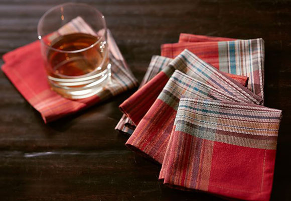 Estampado de cuadros escoceses