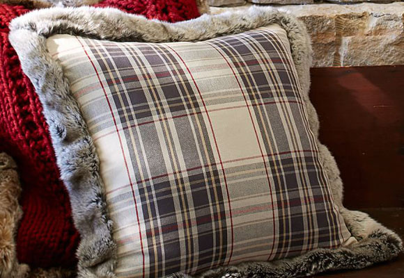 Estampado de cuadros escoceses